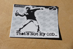 Not My OSD... - Sticker