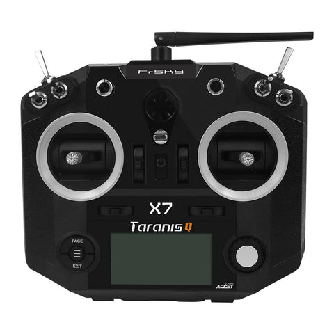 FrSky QX7 (Black) + NIMH 1800mah Batteries