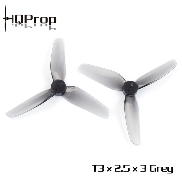 HQ T3X2.5 3" 3-Blade (2CW+2CCW) PC