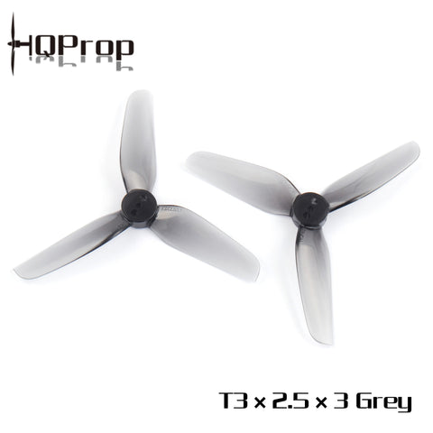 HQ T3X2.5 3" 3-Blade (2CW+2CCW) PC
