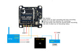 20*20MM HGLRC DVR NANO MINI VIDEO RECORDER SUPPORT RECORD PLAYBACK SD CARD