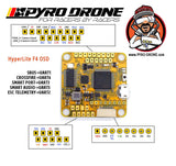 PyroDrone HyperLite F4 OSD - Flight Controller