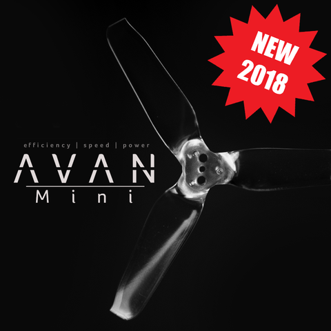 AVAN Mini 3 inch Propeller 3x2.4x3 6xCCW 6xCW 3 sets - Clear